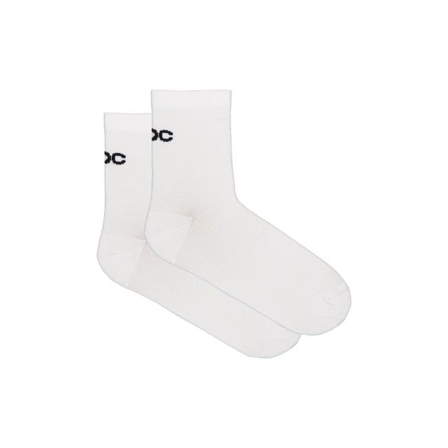 Șosete ciclism șosea POC Cadence Road Air Socks - Hydrogen White