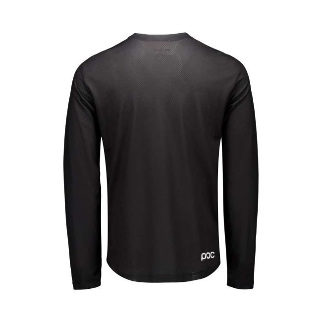 Tricou ciclism MTB POC Motion Air L/S Jersey - Uranium Black