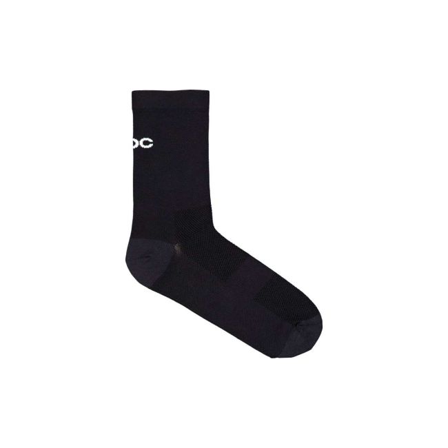 Șosete ciclism șosea POC Cadence Road Socks - Uranium Black