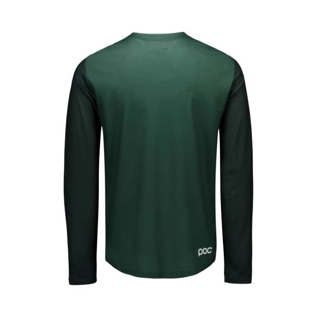 Tricou ciclism MTB POC Motion Air L/S Jersey - Pargasite Green