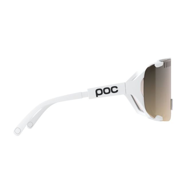 Ochelari ciclism POC Devour Mid - Hydrogen White/Clarity Trail/Partly Sunny Silver