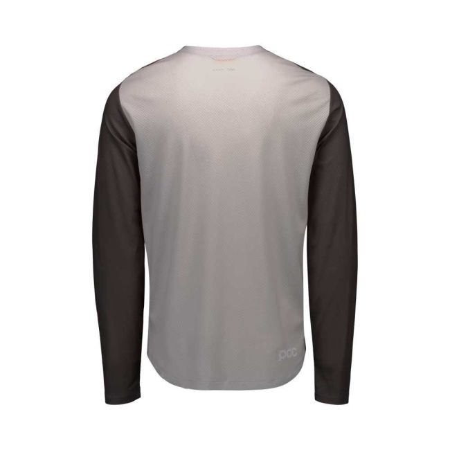Tricou ciclism MTB POC Motion Air L/S Jersey - Granite Grey
