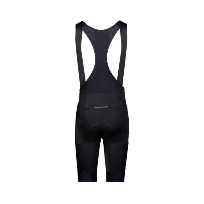 Pantaloni cu bretele cargo ciclism POC Cadence Cargo Bib Shorts - Uranium Black