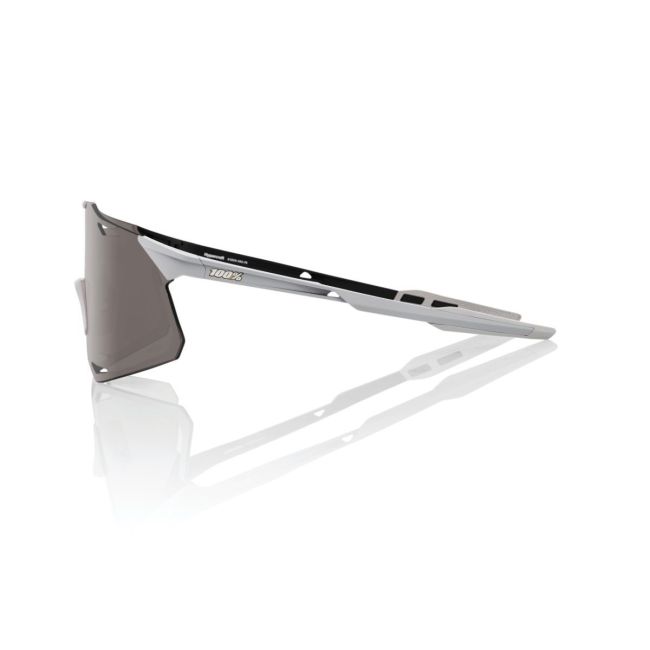 Ochelari ciclism 100% Hypercraft - Matte Stone Grey / HiPER Silver Mirror Lens