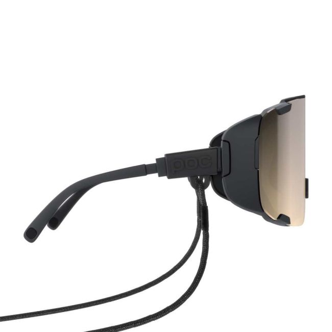 Ochelari ciclism POC Devour Ultra - Uranium Black/Clarity Trail/Partly Sunny Silver