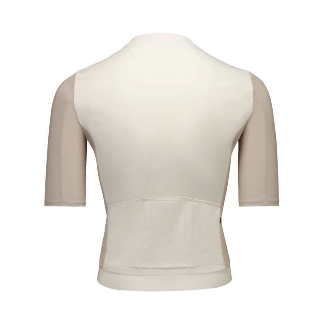 Tricou ciclism șosea POC Cadence Jersey - Okenite Off-White