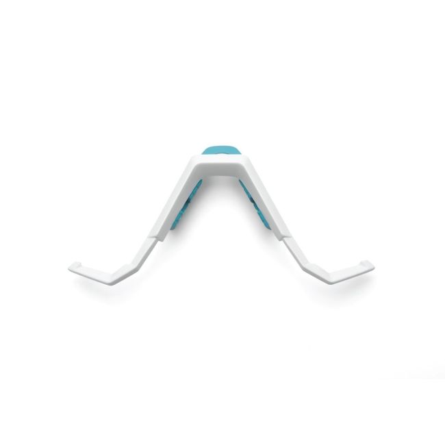 Nosiță de schimb ochelari 100% Speedcraft / S3 Nose Bridge - Regular - BORA Hans Grohe Team White - Long