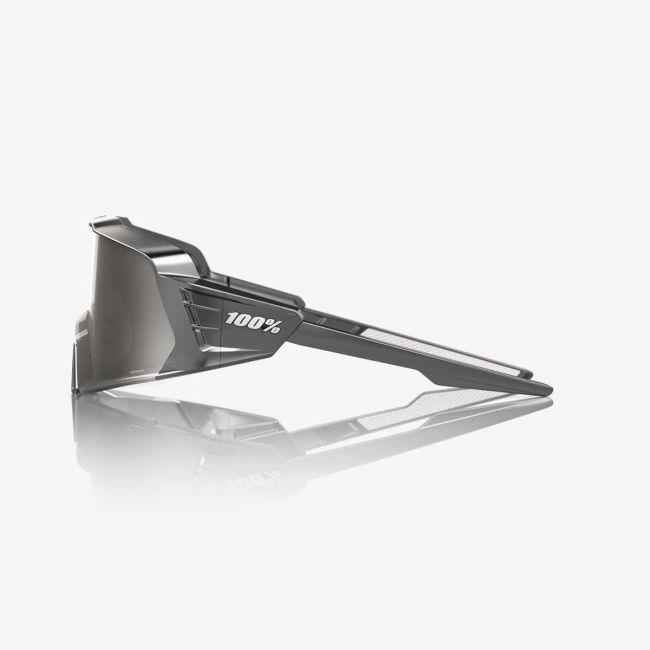 Ochelari ciclism 100% Korbin X - Gloss Black Chrome / HiPER Silver Mirror