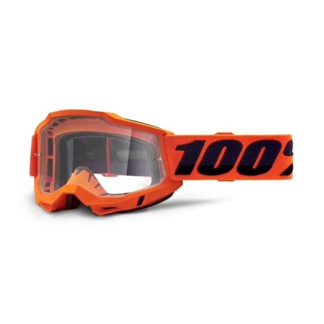 Ochelari MTB/MX 100% Accuri 2 Goggle - Neon/Orange / Clear Lens