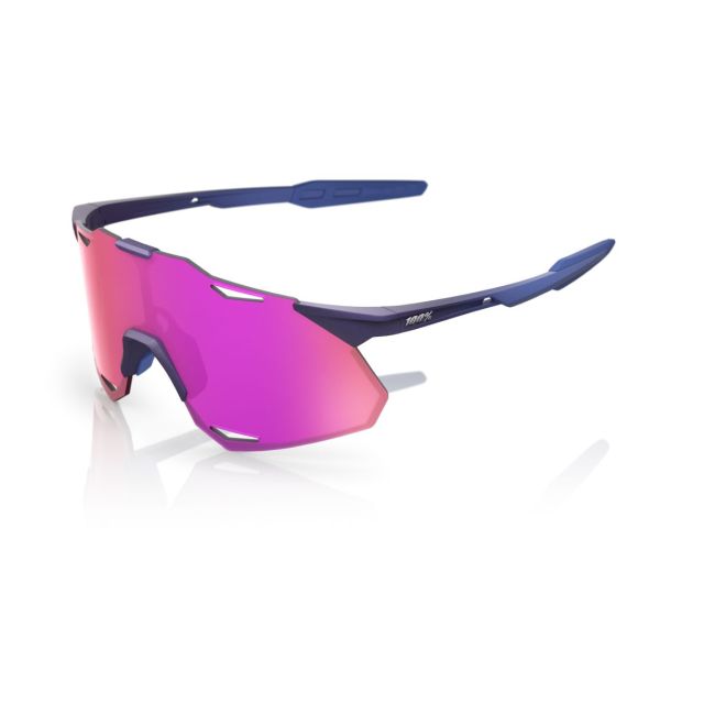 Ochelari ciclism 100% Hypercraft XS - Satin Storm Metallic / Purple Multilayer Mirror