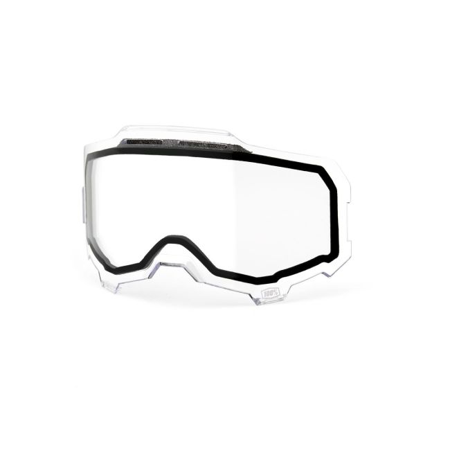 Lentilă de schimb 100% Armega / Armatic Replacement Injected, Dual Pane Vented Lens - Clear