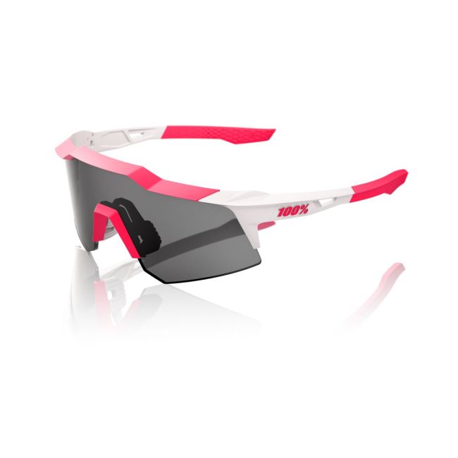 Ochelari ciclism 100% Speedcraft XS - Puddy Pink White / Smoke