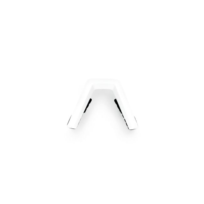 Nosiță de schimb ochelari 100% Speedcraft XS Nose Bridge Kit - Short / Matte White