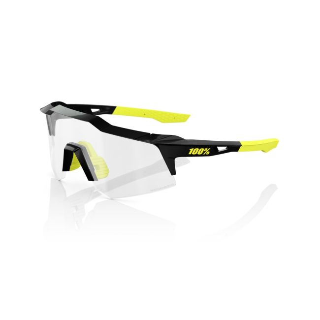 Ochelari ciclism 100% Speedcraft XS - Gloss Black / Photochromic Lens