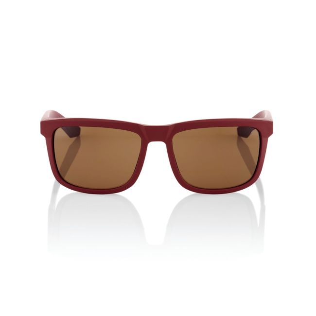 Ochelari de soare 100% Blake - Soft Tact Crimson / Bronze Lens