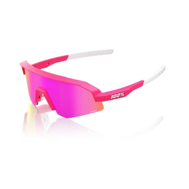 Ochelari ciclism 100% Slendale XS - Pitaya / HiPER Vital Pink Mirror