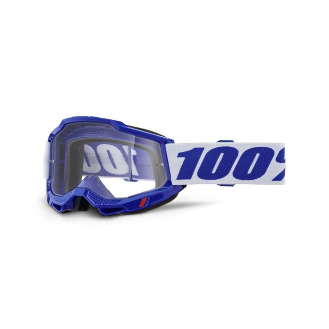 Ochelari MTB/MX 100% Accuri 2 OTG Goggle - Blue / Clear Lens