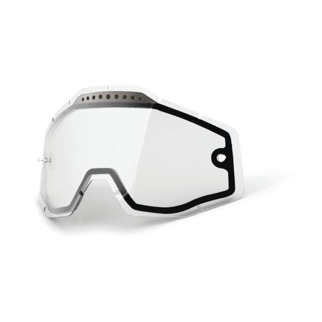 Lentilă de schimb 100% RC1/AC1/ST1 - Dual Pane Vented Clear Lens