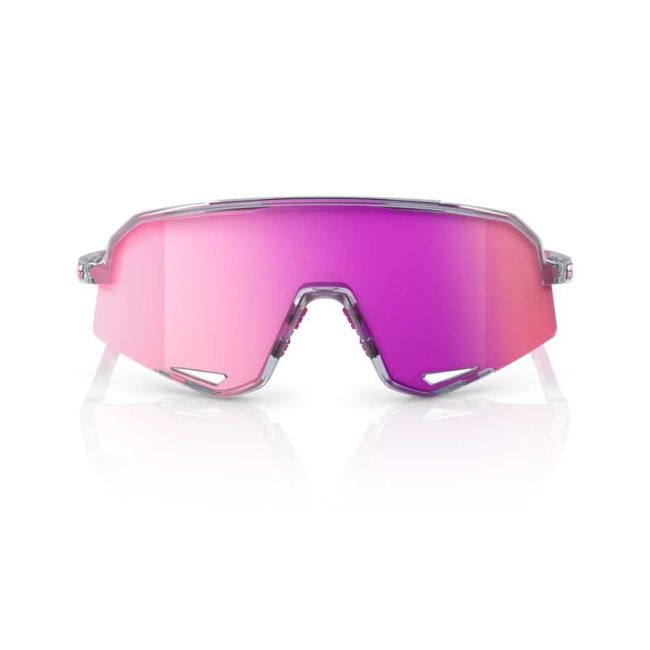 Ochelari ciclism 100% Slendale - Polished Translucent Grey / Purple Multilayer Mirror Lens