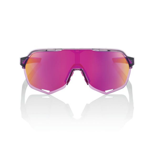 Ochelari ciclism 100% S2 - Polished Translucent Grey / Purple Multilayer Mirror Lens