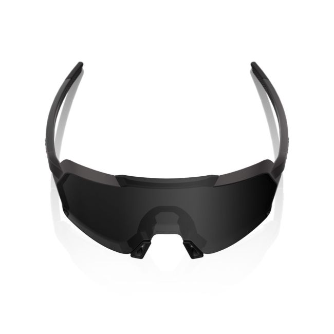 Ochelari ciclism 100% Korbin - Matte Black Gloss Black / Black Mirror
