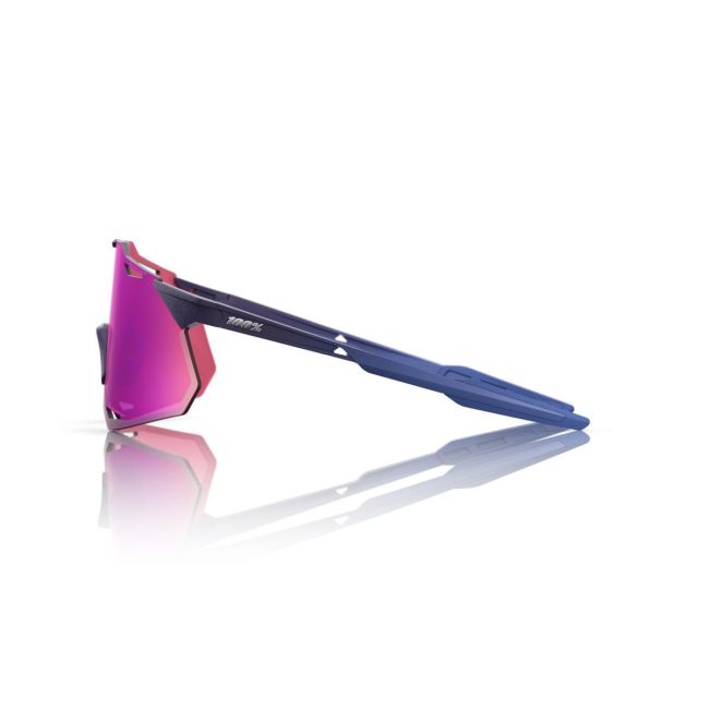 Ochelari ciclism 100% Hypercraft XS - Satin Storm Metallic / Purple Multilayer Mirror