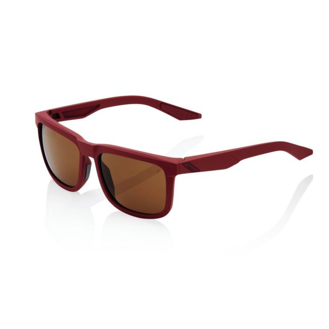 Ochelari de soare 100% Blake - Soft Tact Crimson / Bronze Lens