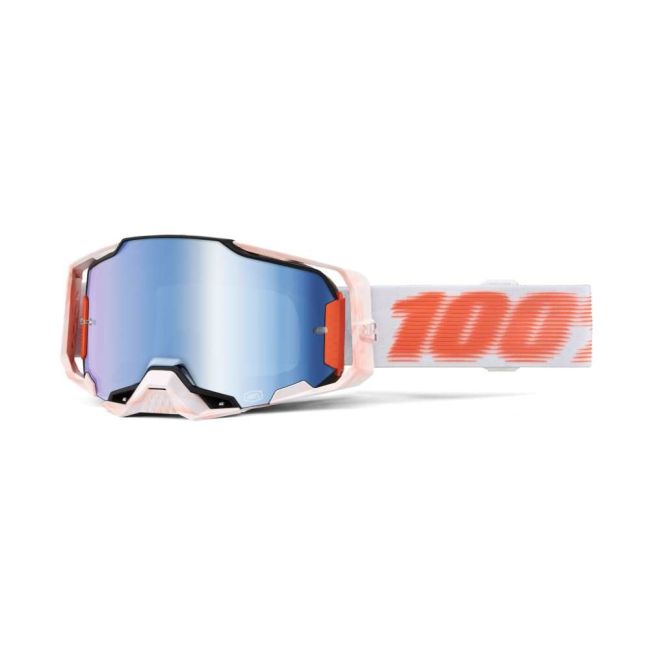 Ochelari MTB/MX 100% Armega Goggle - Tubular / Mirror Blue Lens