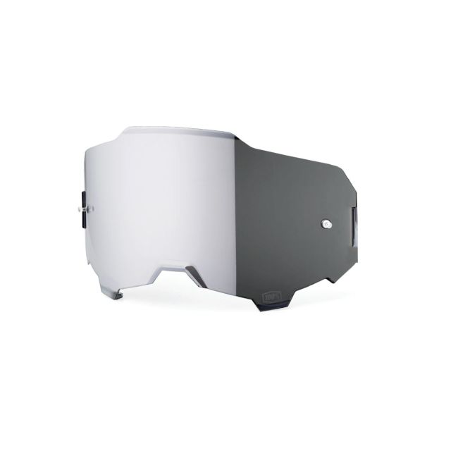 Lentilă de schimb 100% Armega Replacement - Injected Mirror Silver Lens