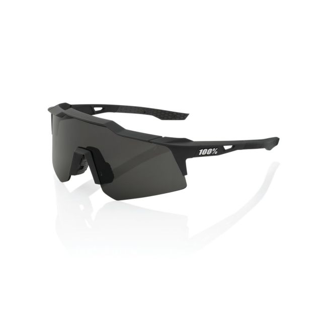 Ochelari ciclism 100% Speedcraft XS - Soft Tact Black / Smoke Lens