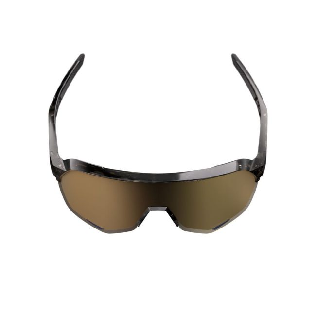 Ochelari ciclism 100% S2 - Gloss Black Havana / Soft Gold Mirror