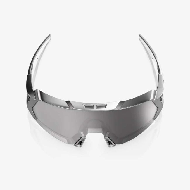 Ochelari ciclism 100% Korbin X - Gloss Black Chrome / HiPER Silver Mirror