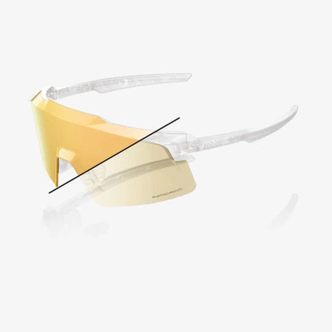 Lentilă de schimb 100% Aerocraft Replacement Lens Gold Mirror Photochromic