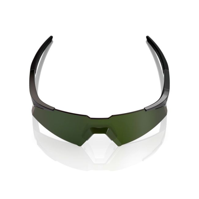 Ochelari ciclism 100% A2 Speedwork - Gloss Black / Grey-Green Lens