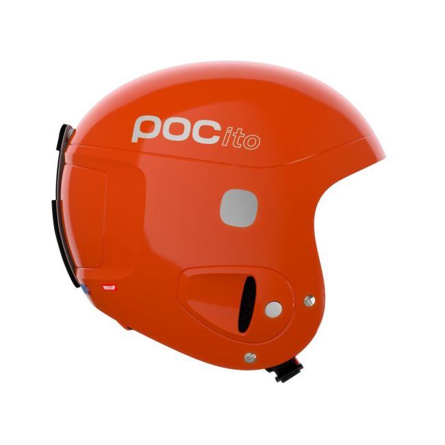 Cască schi copii POC Skull Adjustable - Fluorescent Orange