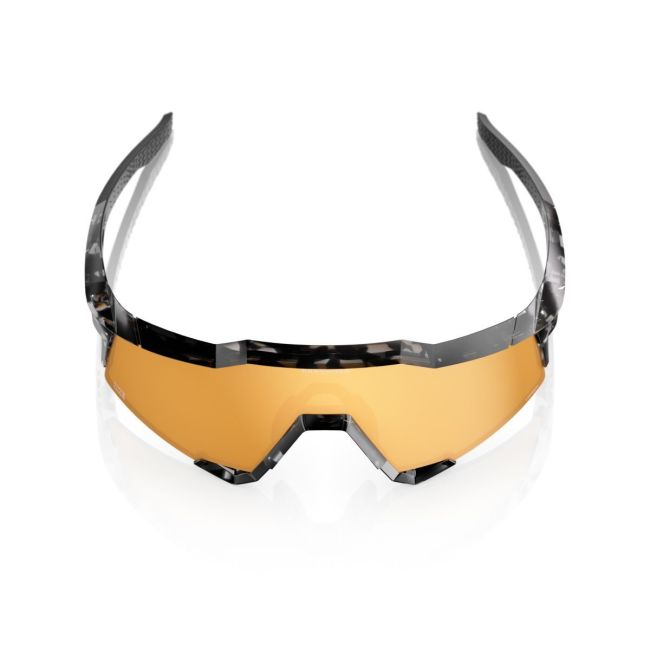 Ochelari ciclism 100% Speedcraft Money Mike 3 - Black Tortoise / HiPER 24K Gold Mirror Lens