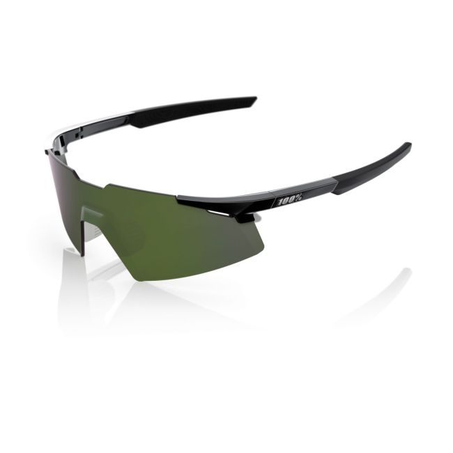 Ochelari ciclism 100% A2 Speedwork - Gloss Black / Grey-Green Lens