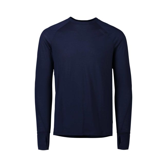 Bluză merino POC Light Merino Jersey - Turmaline Navy