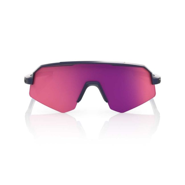 Ochelari ciclism 100% Slendale SL Satin Storm Metallic - Purple Mirror Lens