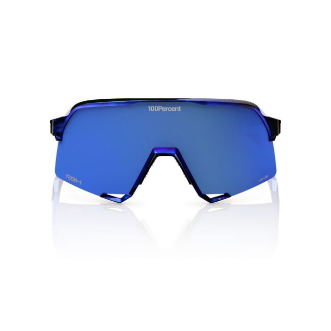 Ochelari ciclism 100% S3 RBH - Gloss Blue Holographic / HiPER Royal Blue Mirror Lens