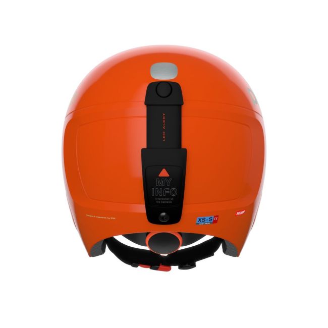 Cască schi copii POC Skull Adjustable - Fluorescent Orange