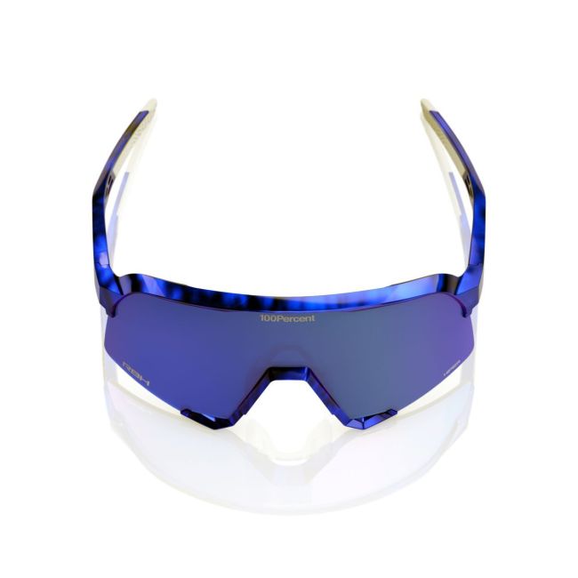 Ochelari ciclism 100% S3 RBH - Gloss Blue Holographic / HiPER Royal Blue Mirror Lens