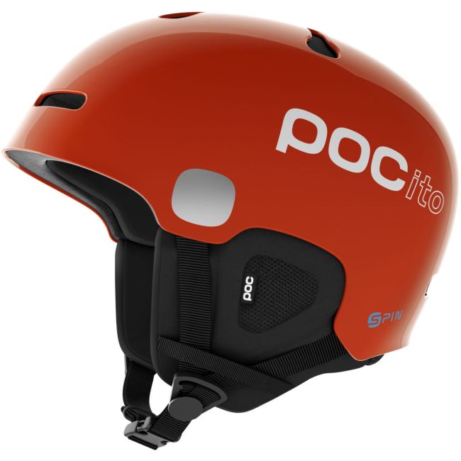Cască schi copii POC Auric Cut SPIN - Fluorescent Orange