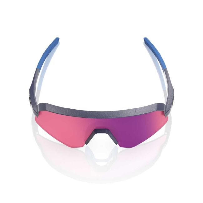 Ochelari ciclism 100% Slendale SL Satin Storm Metallic - Purple Mirror Lens