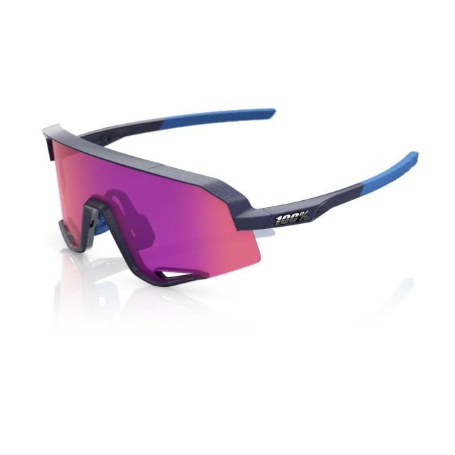 Ochelari ciclism 100% Slendale Satin Storm Metallic - Purple Mirror Lens