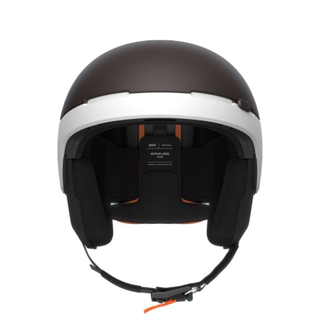 Cască schi POC Meninx RS MIPS - Hydrogen White/Axinite Brown Matt