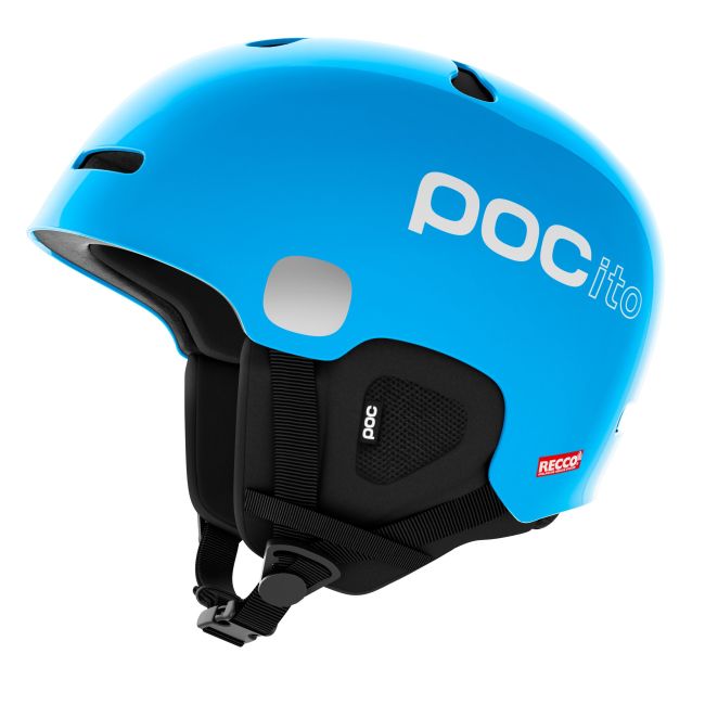 Cască schi copii POC Auric Cut SPIN - Fluorescent Blue