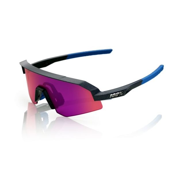 Ochelari ciclism 100% Slendale Youth Satin Storm Metallic - Purple Mirror Lens