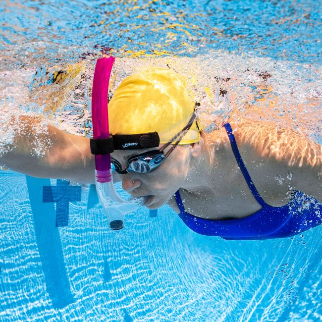 Finis Snorkel adulti roz