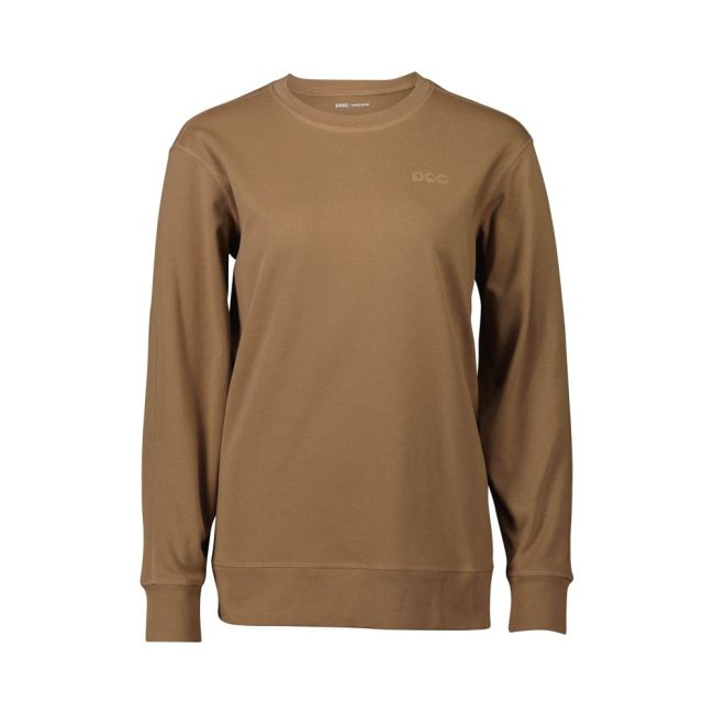 Bluză schi POC Poise Crew Neck W - Jasper Brown